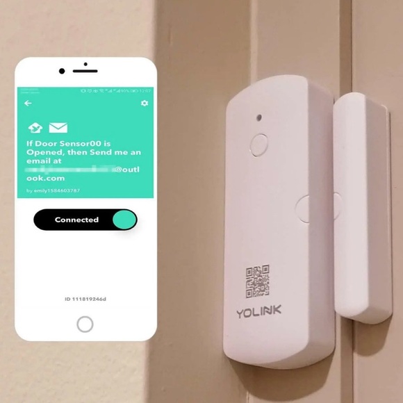 Smart Home Wireless Window and Door Sensor - Picture 3 of 11